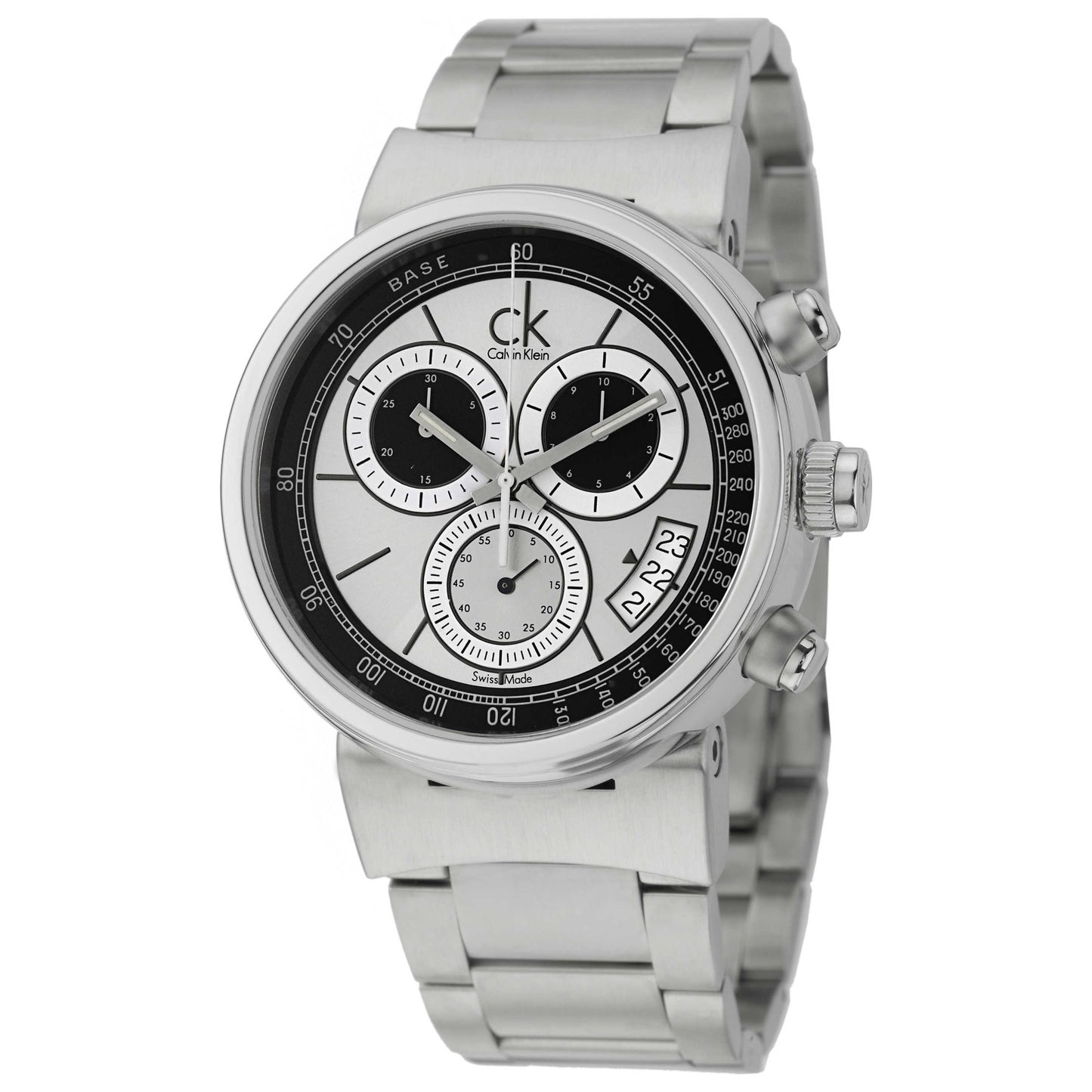 Front view of Calvin Klein Celerity Men's Swiss Quartz (Battery-Powered) Watch K7547192