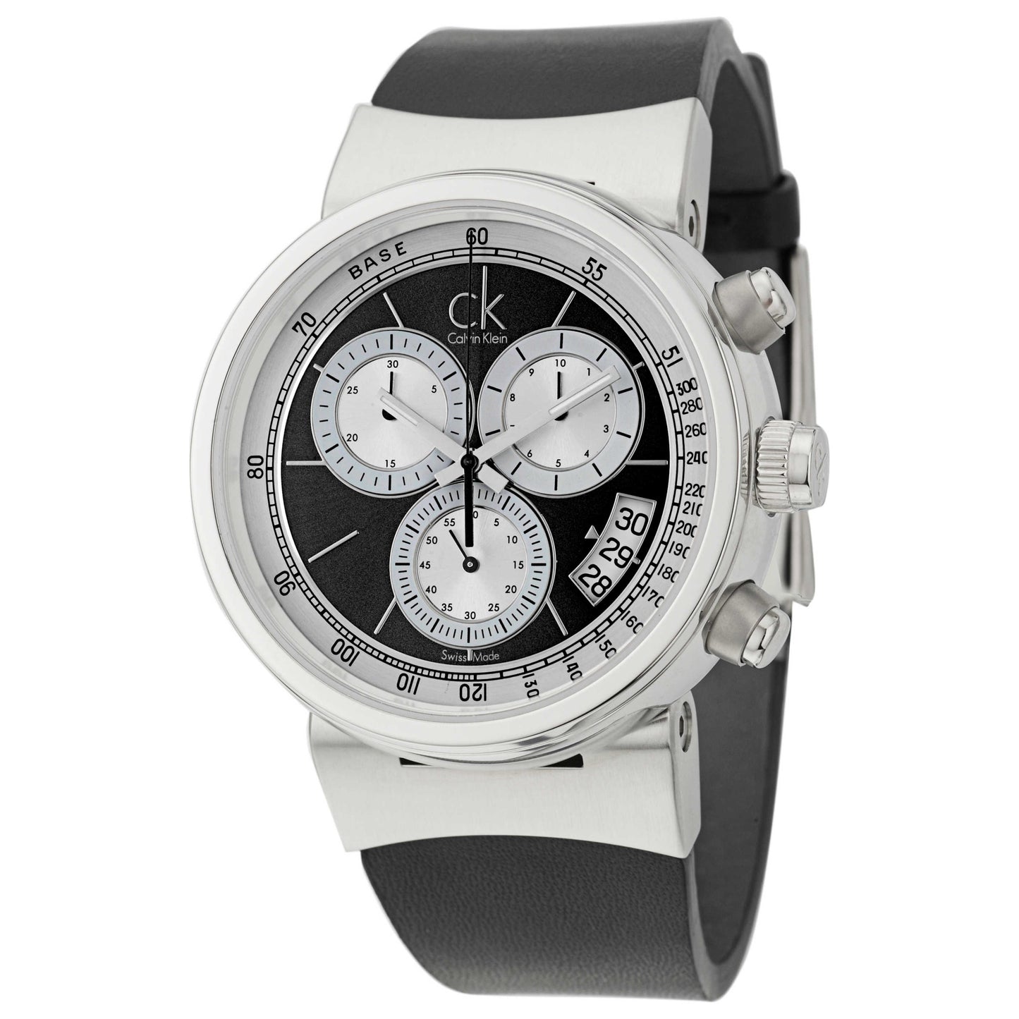 Front view of Calvin Klein Celerity Men's Swiss Quartz (Battery-Powered) Watch K7547193