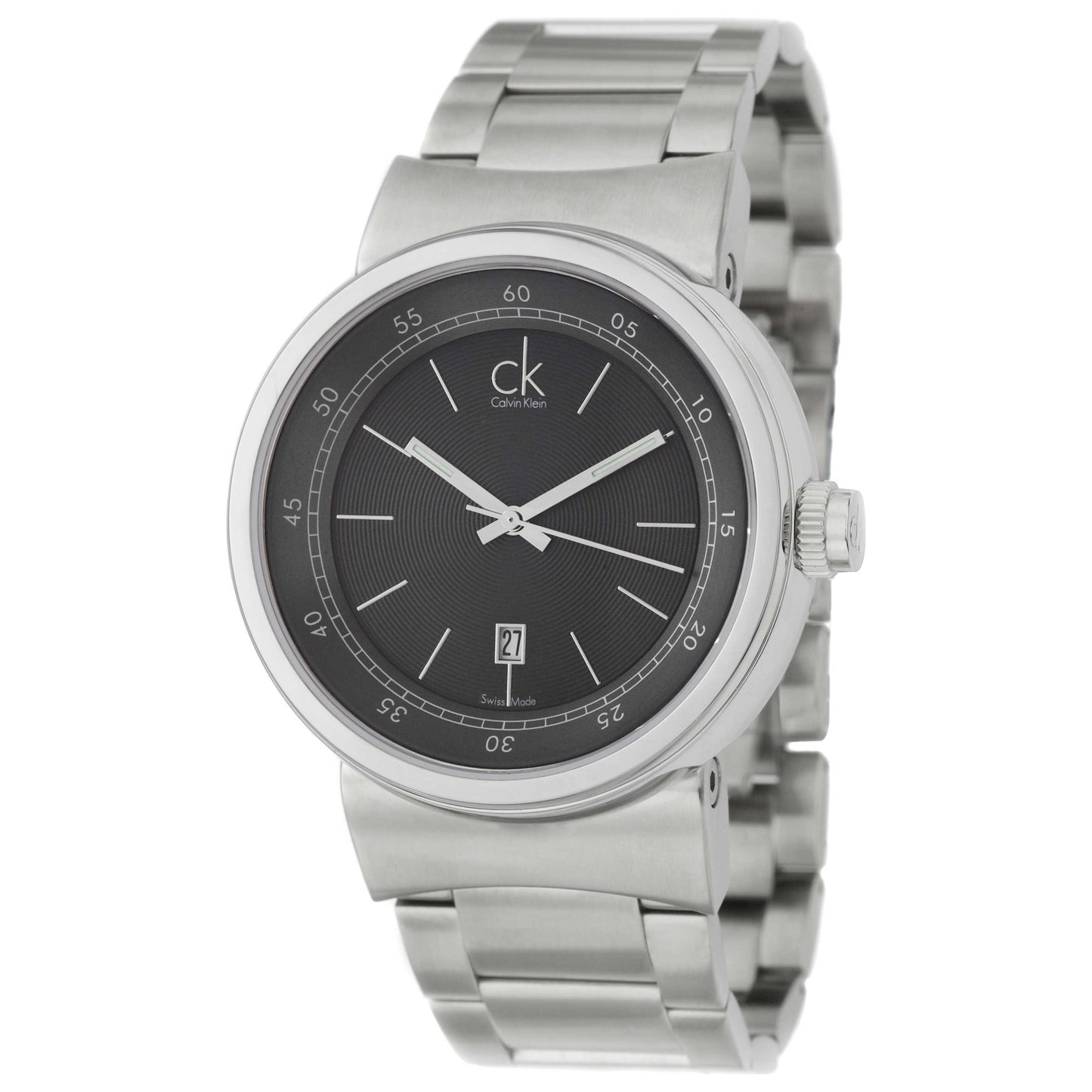 Front view of Calvin Klein Celerity Men's Swiss Quartz (Battery-Powered) Watch K7561117