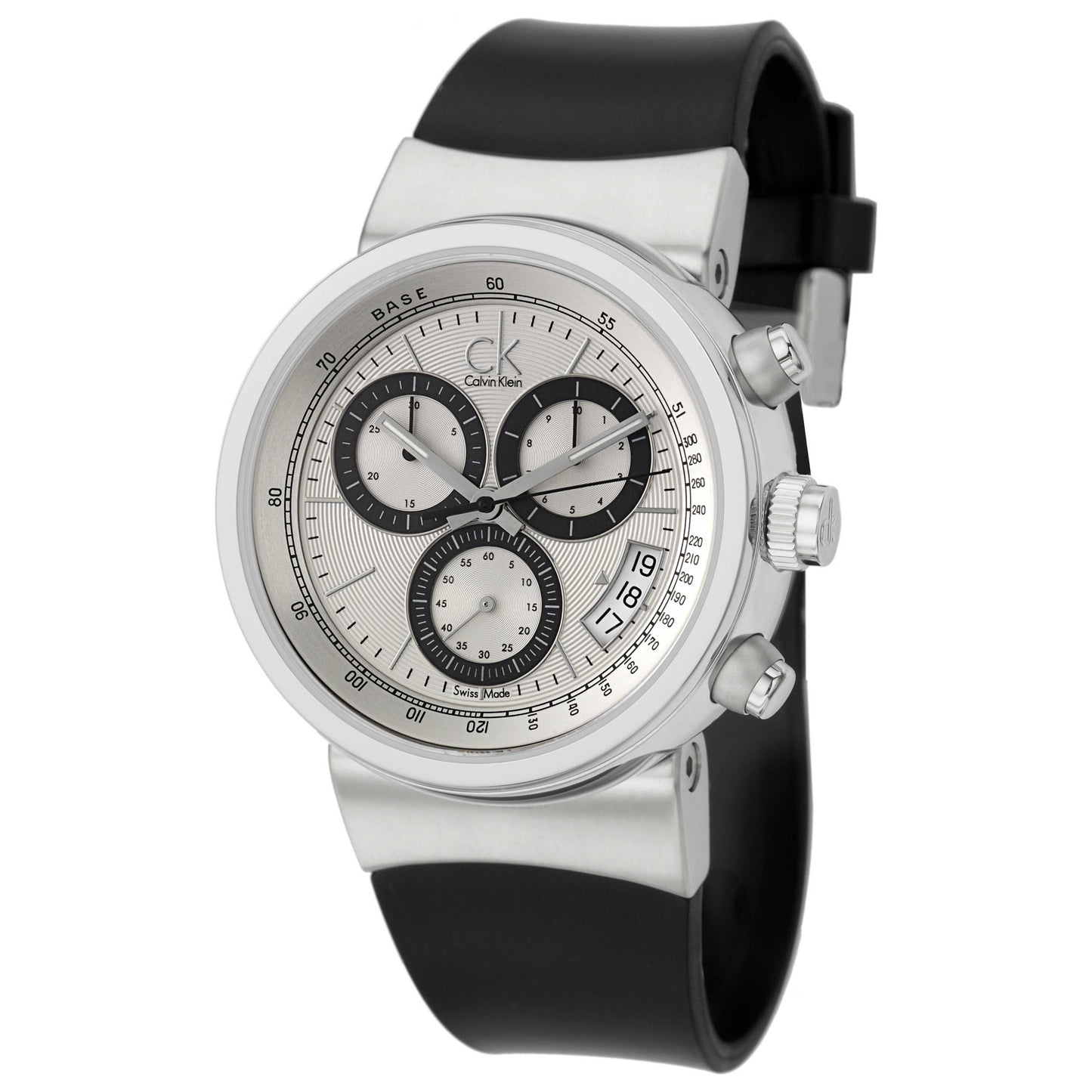 Front view of Calvin Klein Celerity Men's Swiss Quartz (Battery-Powered) Watch K7577120