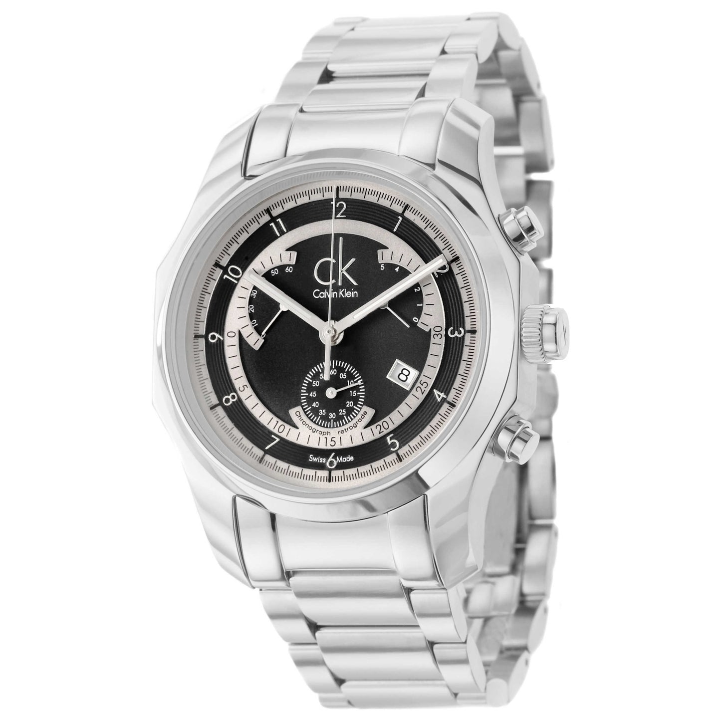 Front view of Calvin Klein Biz Men's Swiss Quartz (Battery-Powered) Watch K7731104