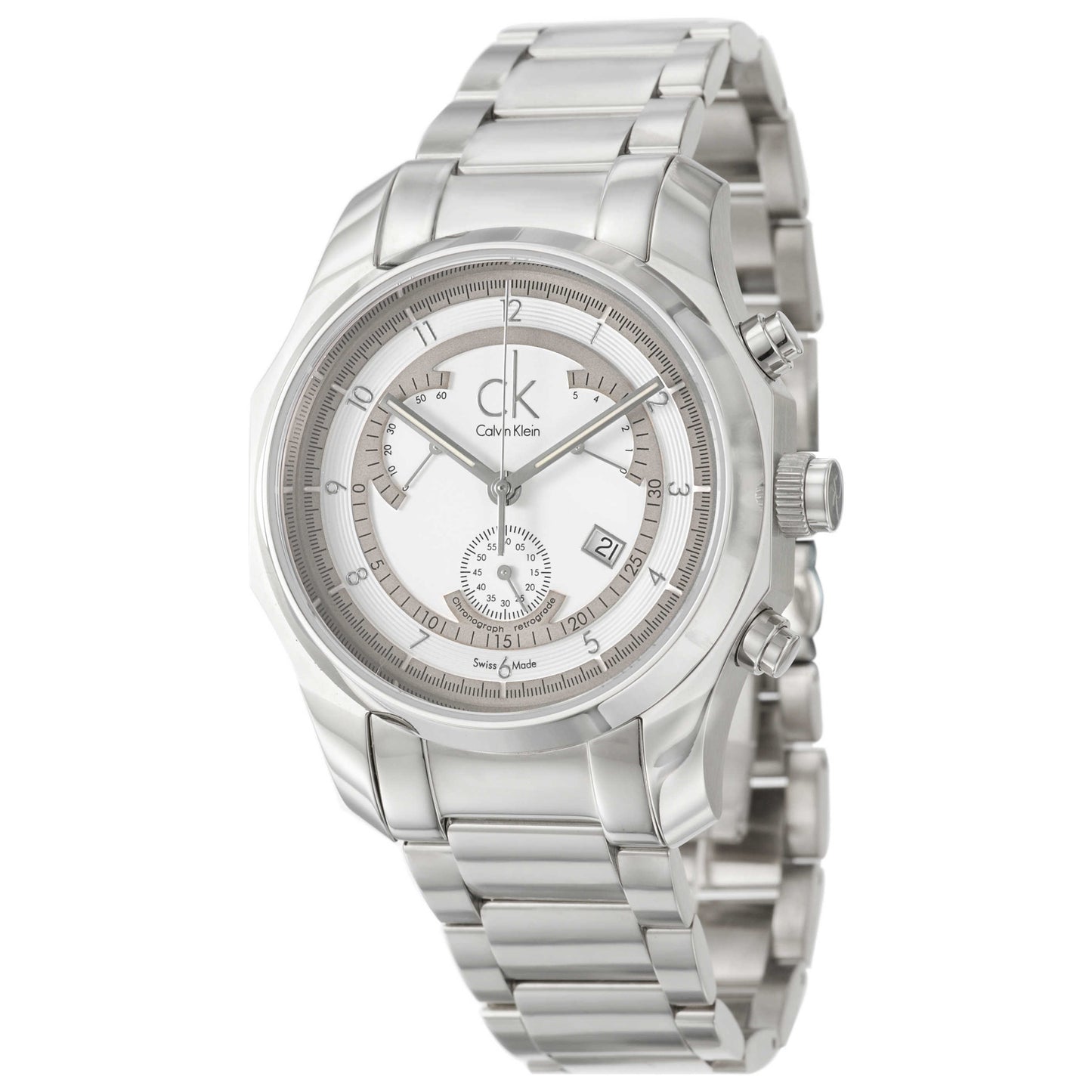 Front view of Calvin Klein Biz Men's Swiss Quartz (Battery-Powered) Watch K7731126