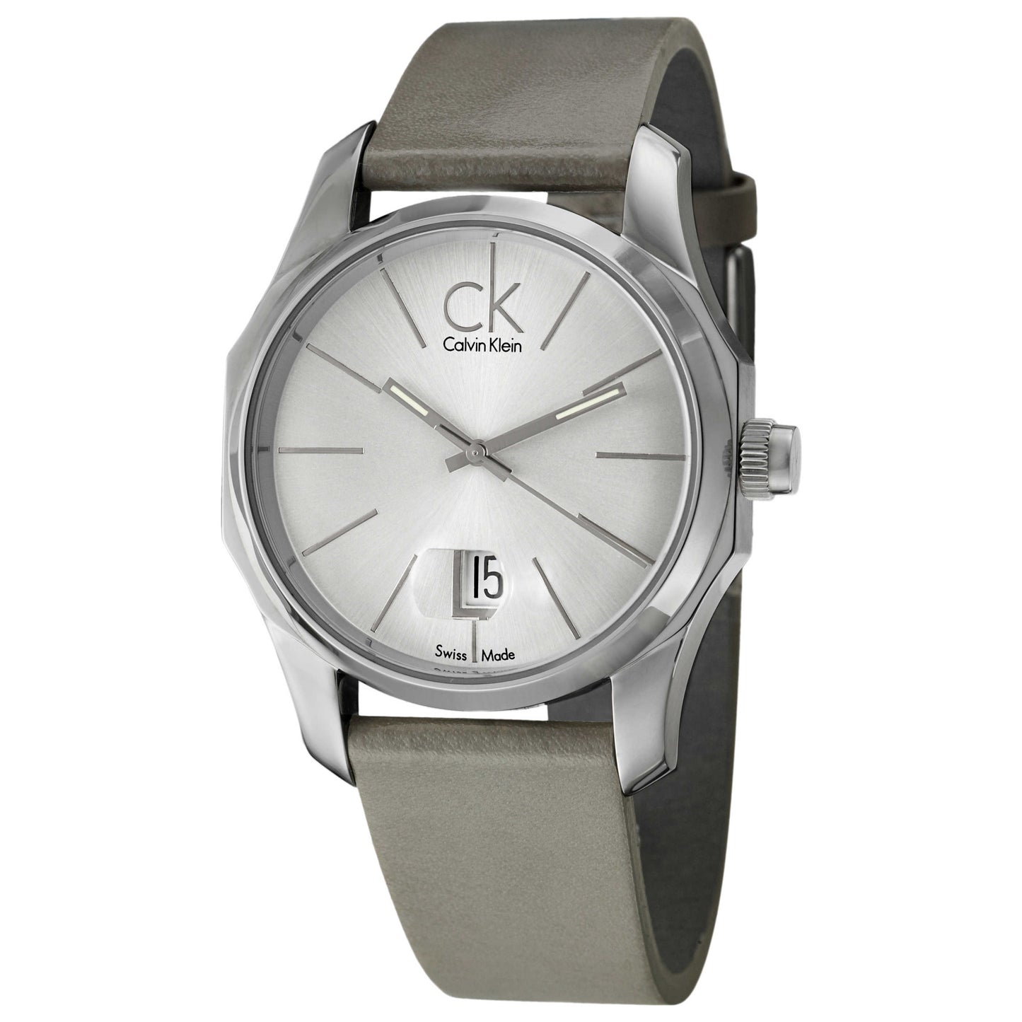 Front view of Calvin Klein Biz Men's Swiss Quartz (Battery-Powered) Watch K7741120