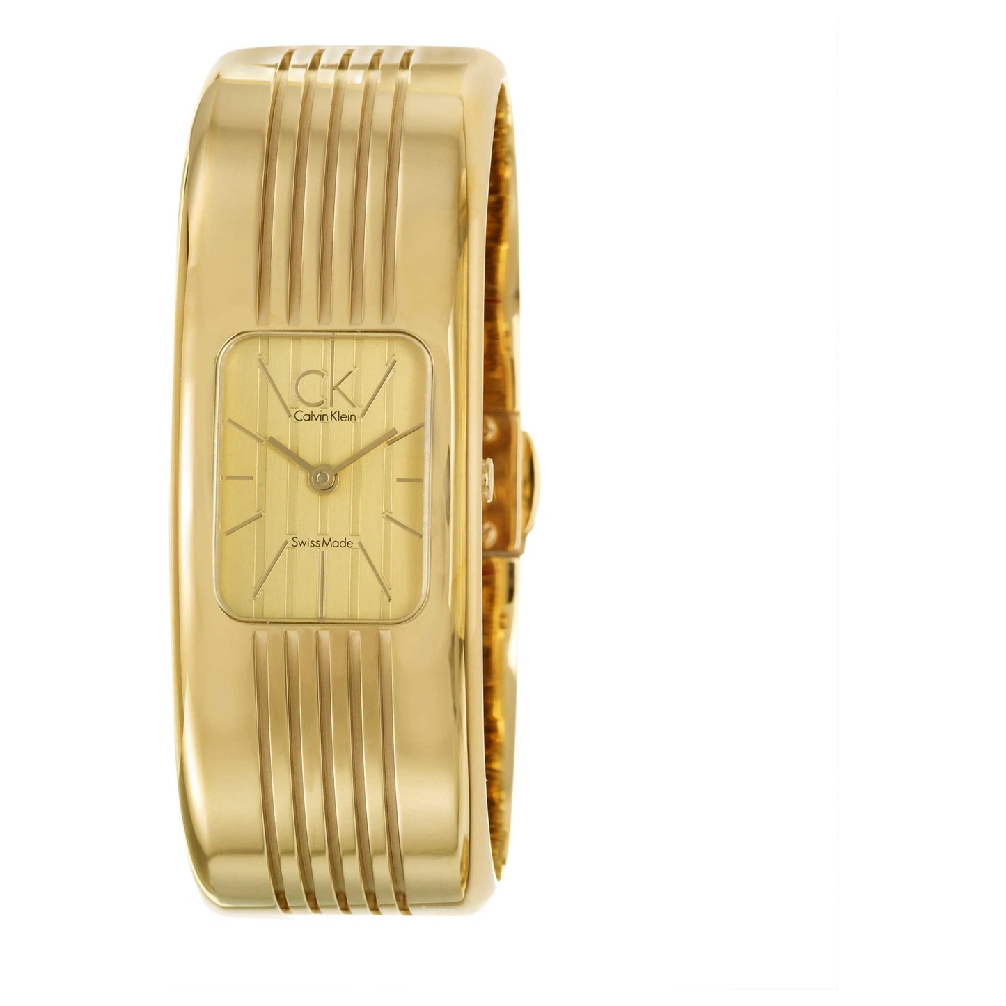 Front view of Calvin Klein Fractal Women's Swiss Quartz (Battery-Powered) Watch K8124209