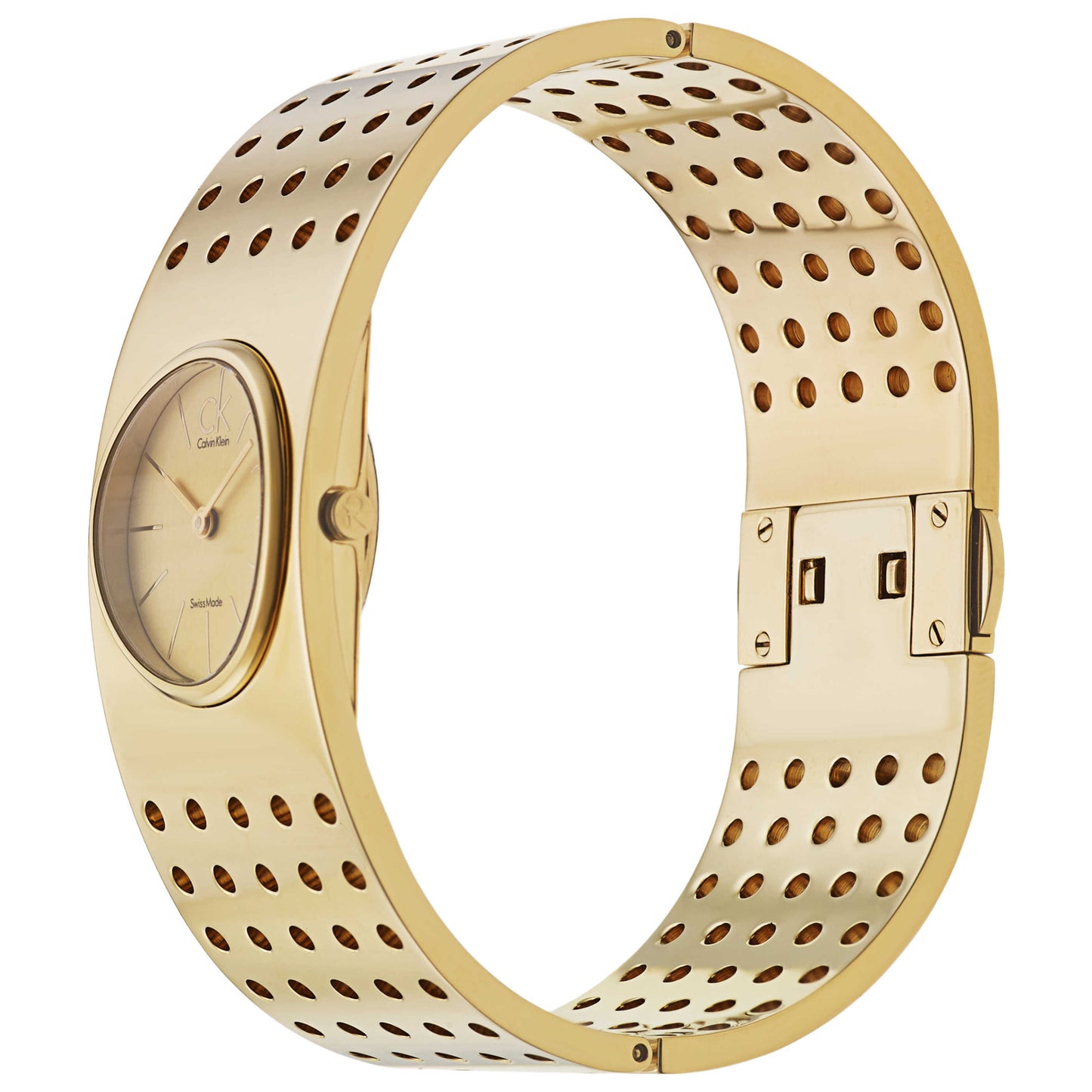 Calvin Klein Grid Women's Swiss Quartz (Battery-Powered) Watch K8323209 - Image #4