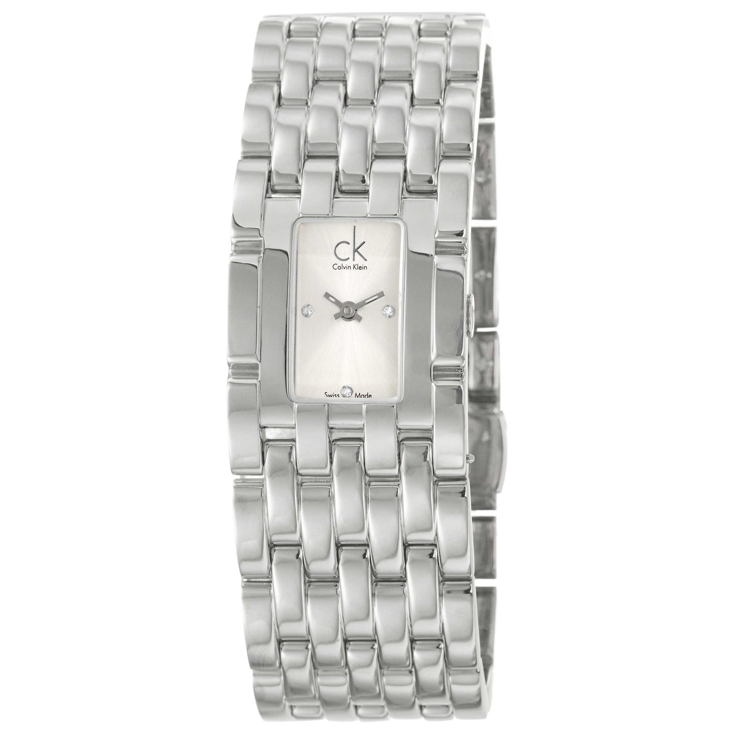 Front view of Calvin Klein Braid Women's Swiss Quartz (Battery-Powered) Watch K8423126