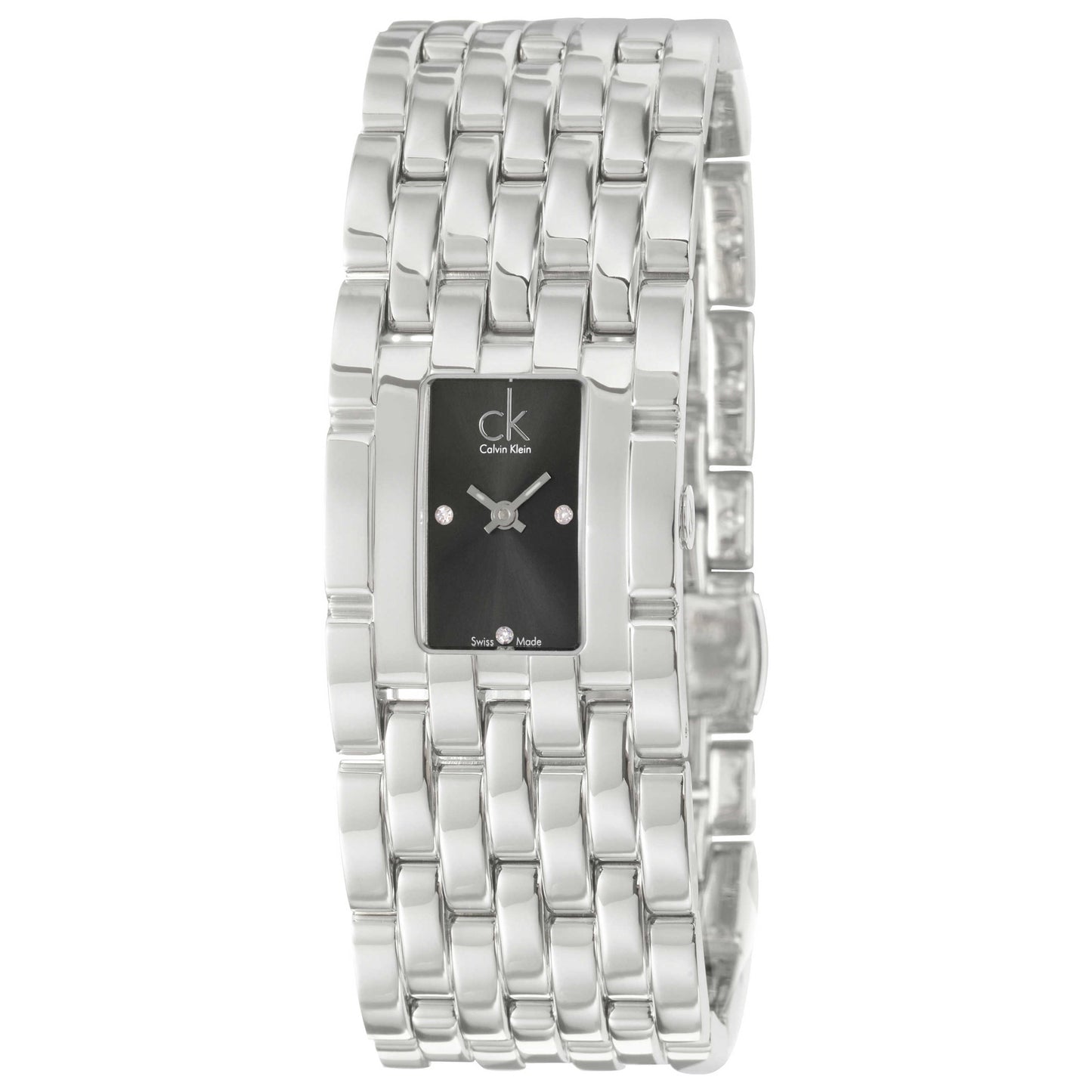 Front view of Calvin Klein Braid Women's Swiss Quartz (Battery-Powered) Watch K8423161