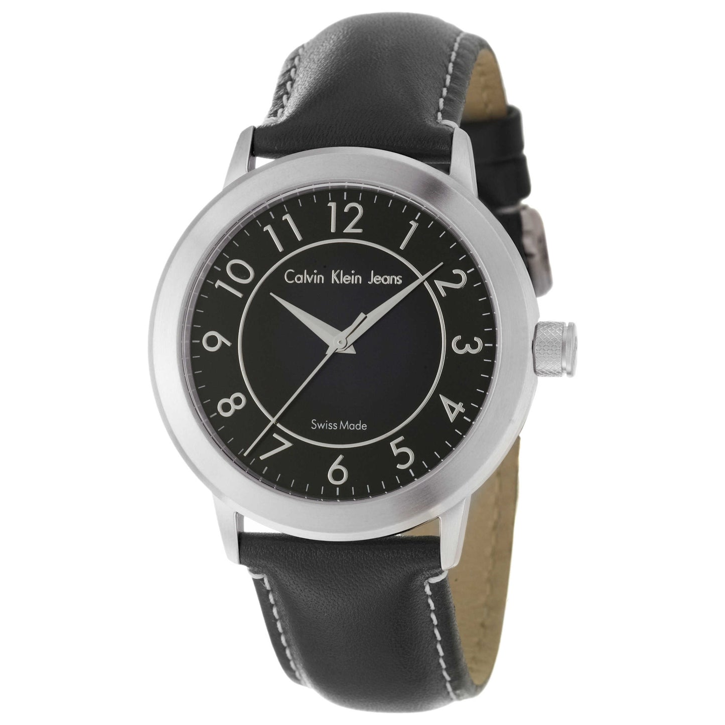 Front view of Calvin Klein Jeans Continual Men's Swiss Quartz (Battery-Powered) Watch K8711104