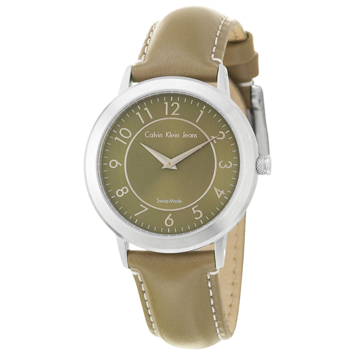 Front view of Calvin Klein Jeans Continual Women's Swiss Quartz (Battery-Powered) Watch K8713163