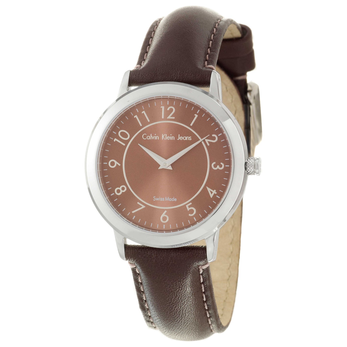 Front view of Calvin Klein Jeans Continual Women's Swiss Quartz (Battery-Powered) Watch K8723103