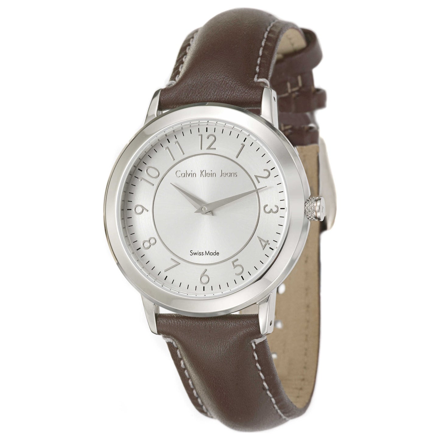 Front view of Calvin Klein Jeans Continual Women's Swiss Quartz (Battery-Powered) Watch K8723138