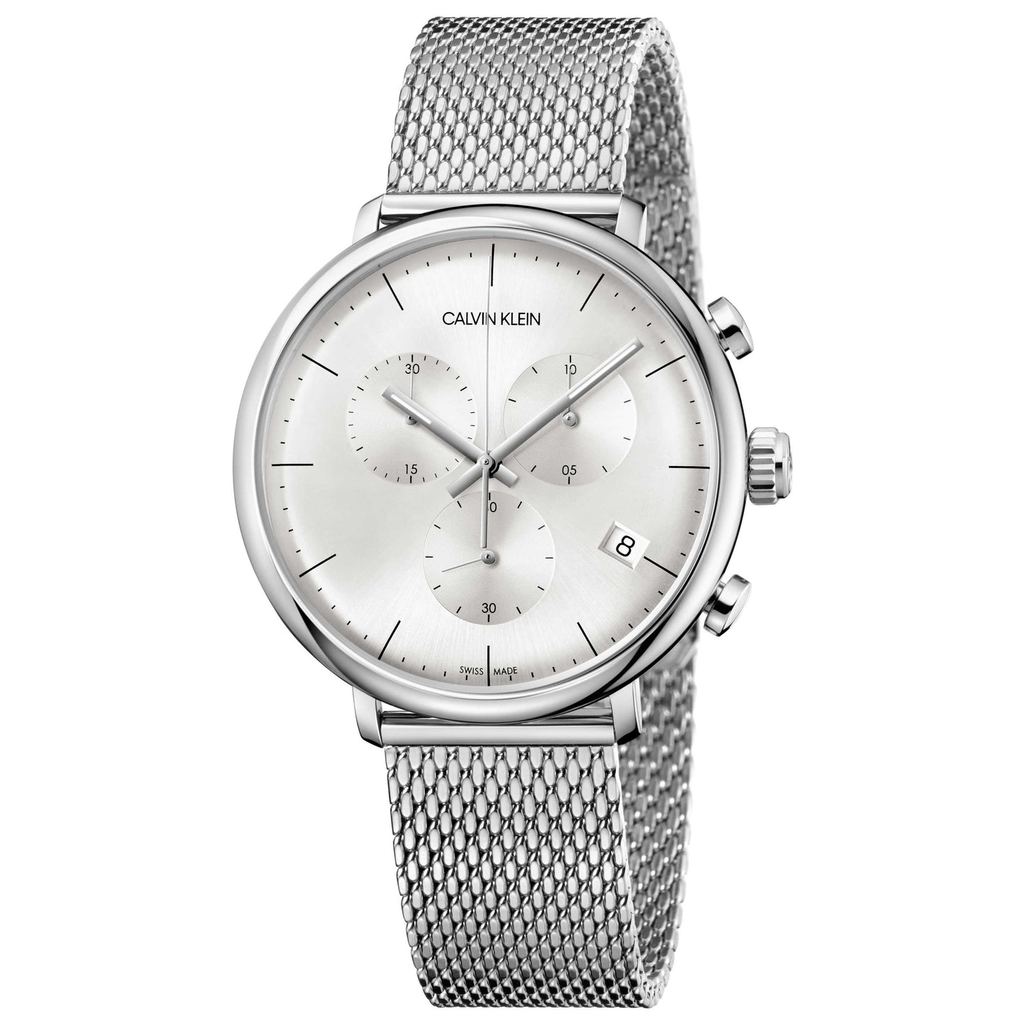 Front view of Calvin Klein High Noon Men's Quartz Watch K8M27126