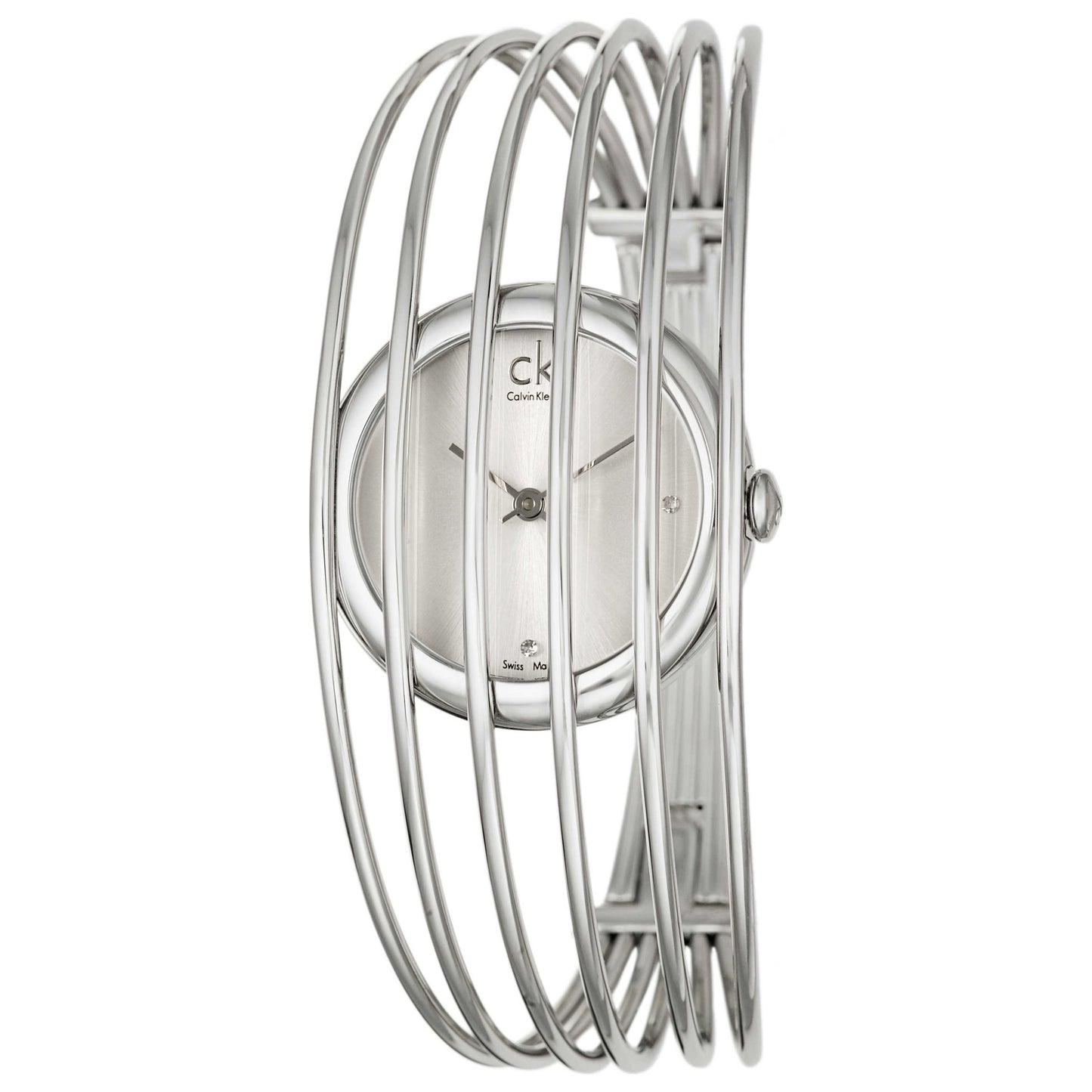 Front view of Calvin Klein Fly Women's Swiss Quartz (Battery-Powered) Watch K9922126