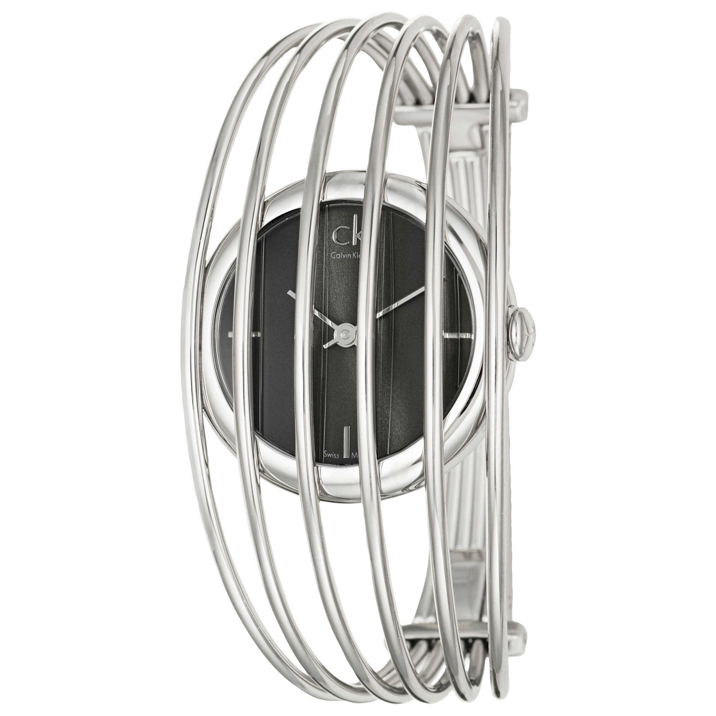 Front view of Calvin Klein Fly Women's Swiss Quartz (Battery-Powered) Watch K9924107