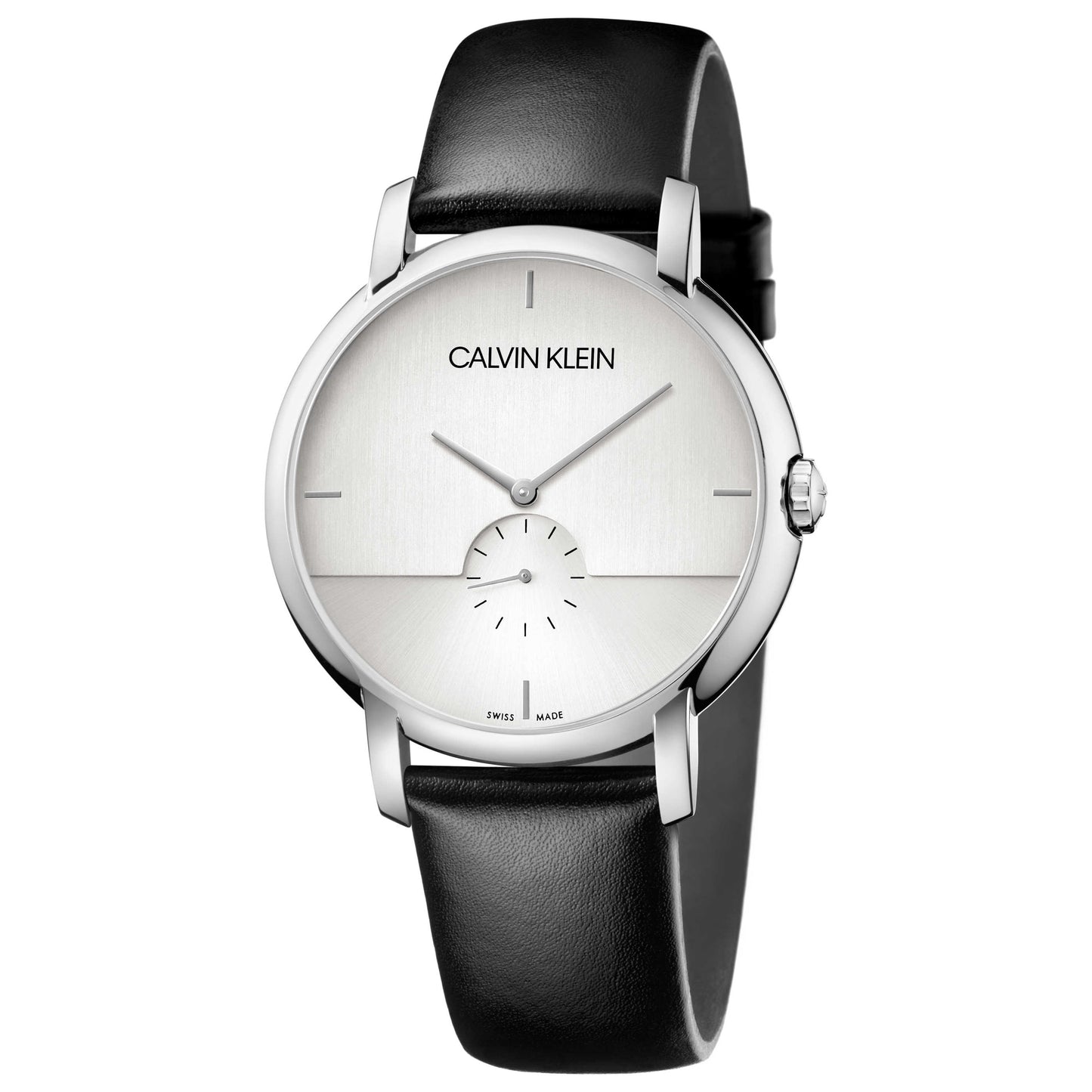 Front view of Calvin Klein Established Men's Quartz Watch K9H2X1C6