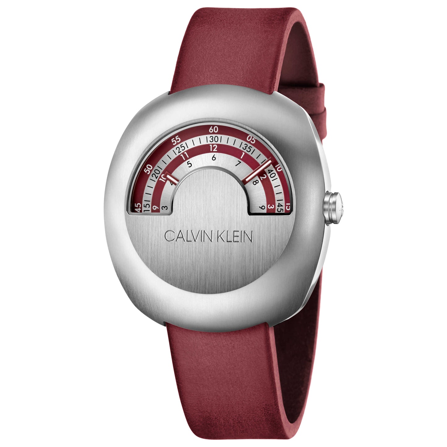 Front view of Calvin Klein Glimpse Men's Quartz Watch K9M311UP