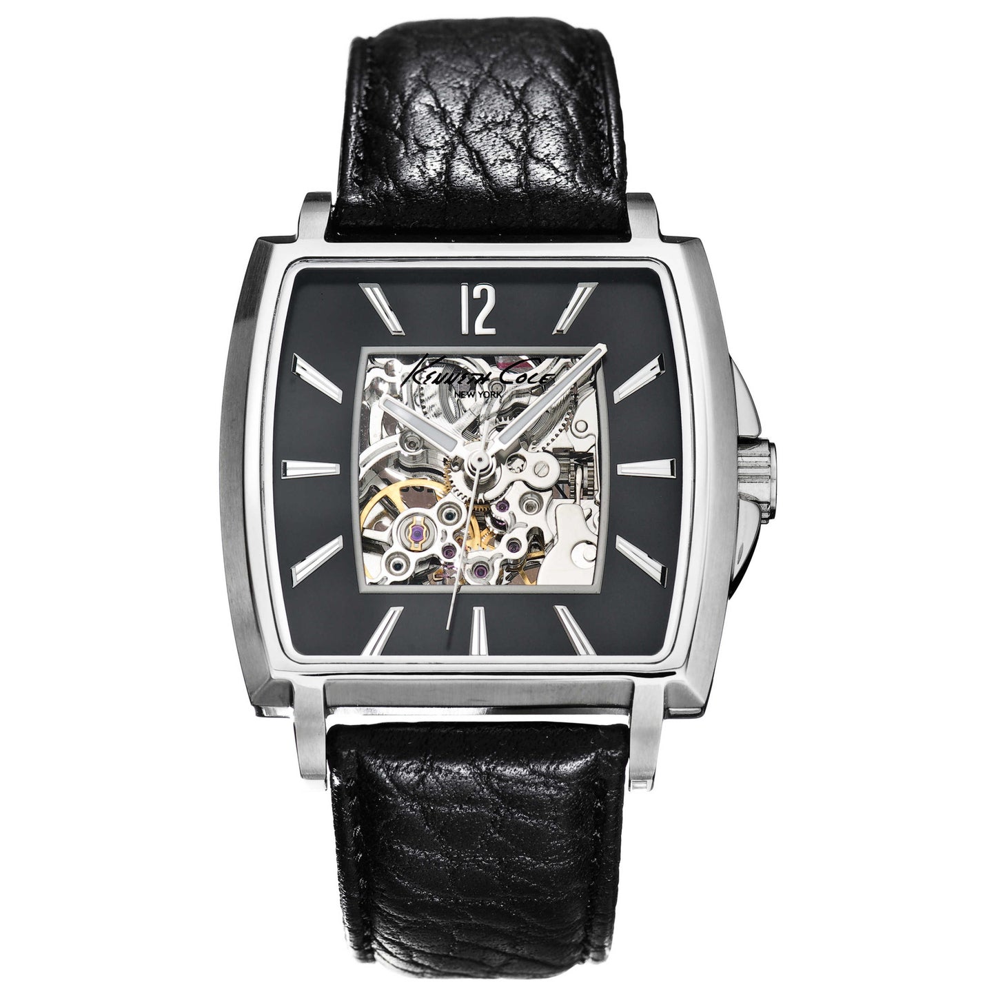 Front view of Kenneth Cole Over Exposed Men's Watch KC1451