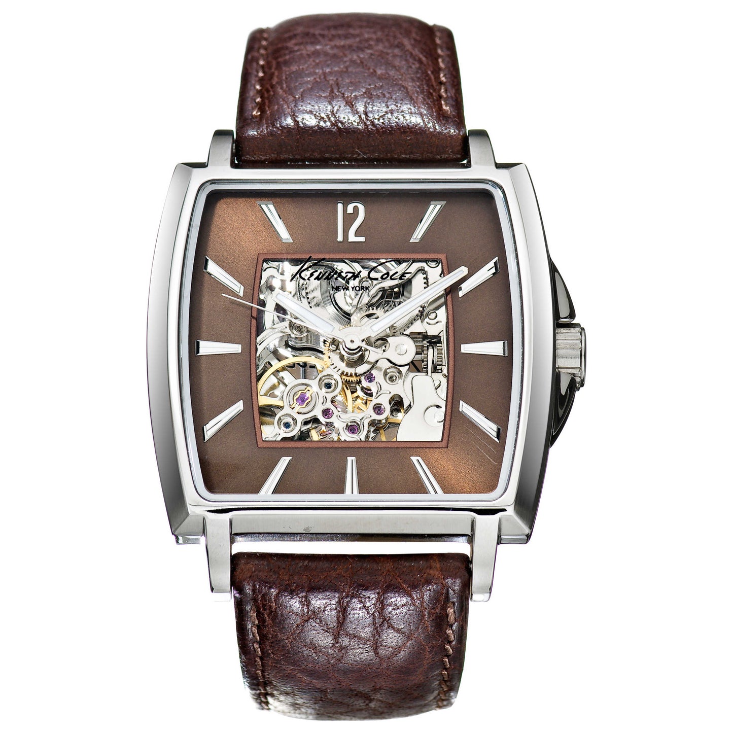 Front view of Kenneth Cole Over Exposed Men's Watch KC1452