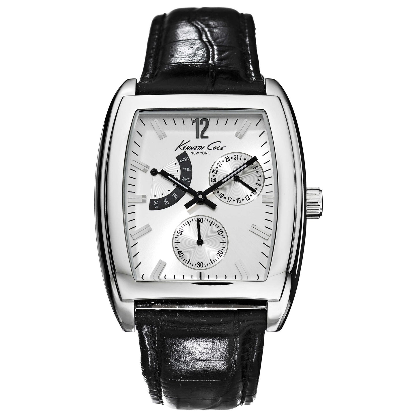 Front view of Kenneth Cole Barrel Men's Watch KC1465