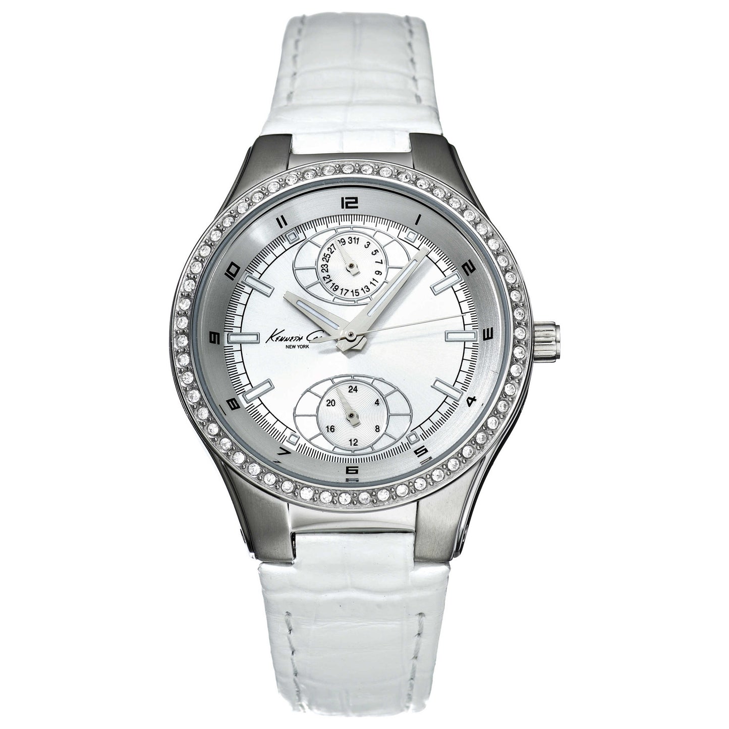 Front view of Kenneth Cole Crystal Women's Watch KC2495