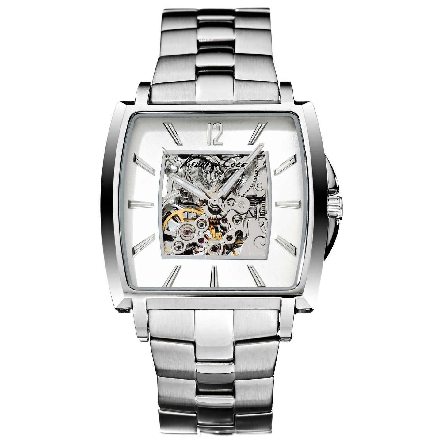 Front view of Kenneth Cole Over Exposed Men's Watch KC3770