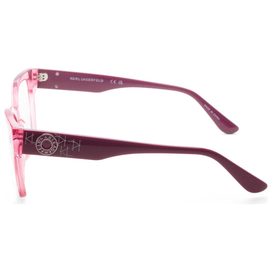 Left view of Karl Lagerfeld Women's Opticals KL6111R-628