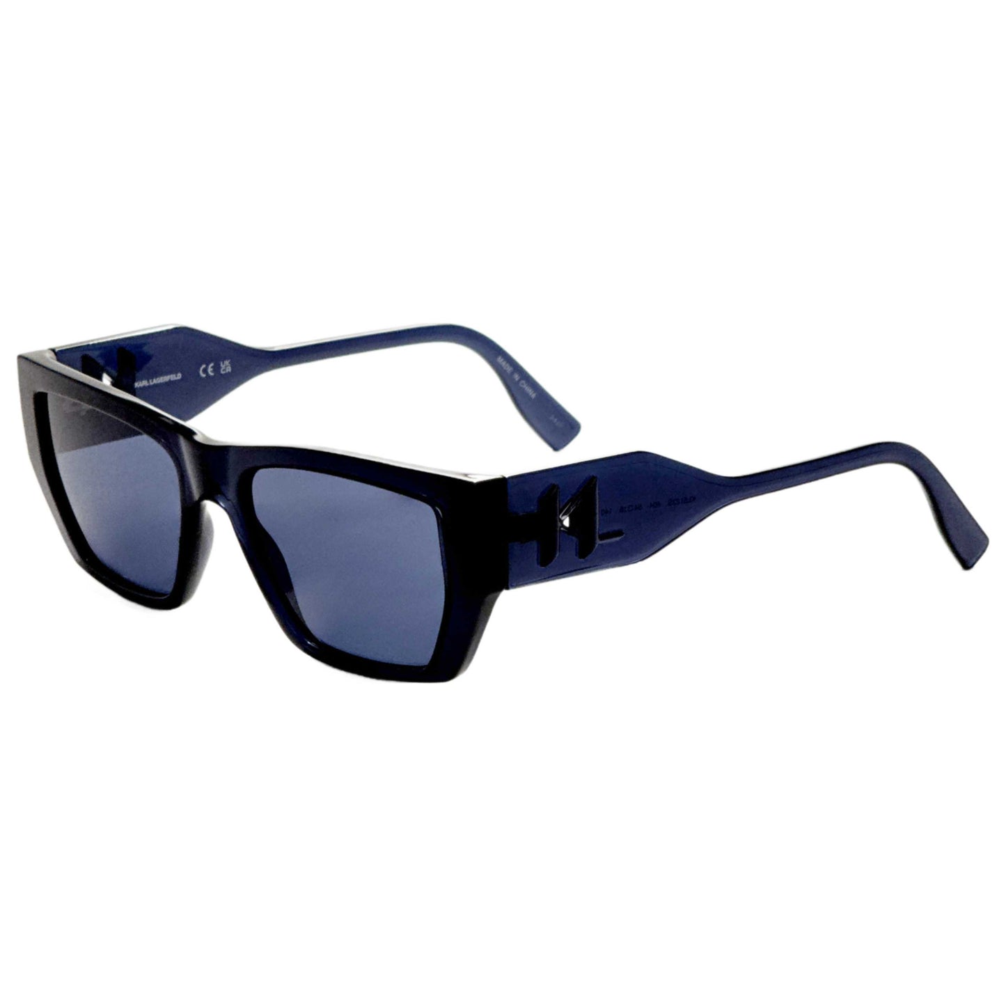 Front view of Karl Lagerfeld Unisex Sunglasses KL6123S-404