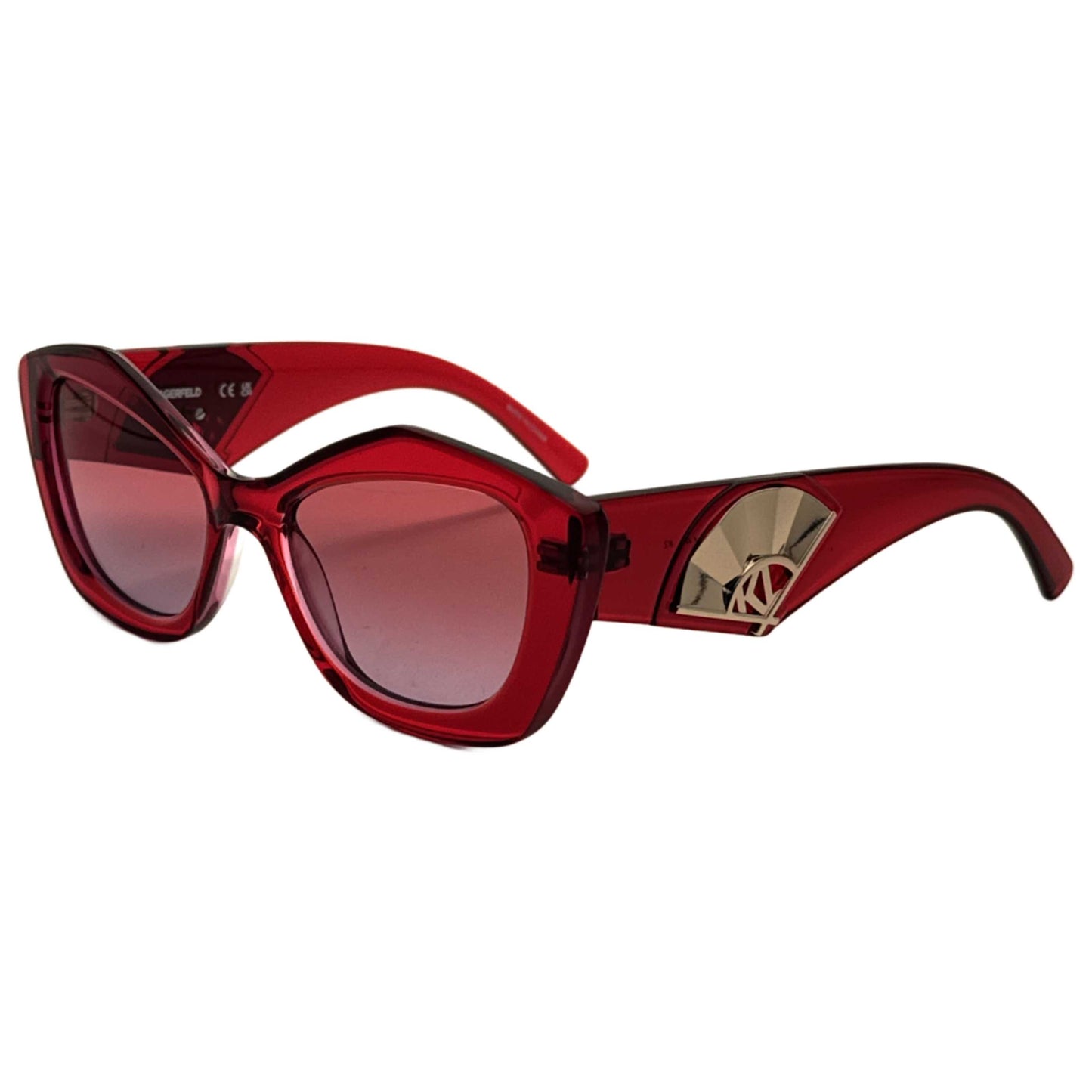 Front view of Karl Lagerfeld Women's Sunglasses KL6127S-626