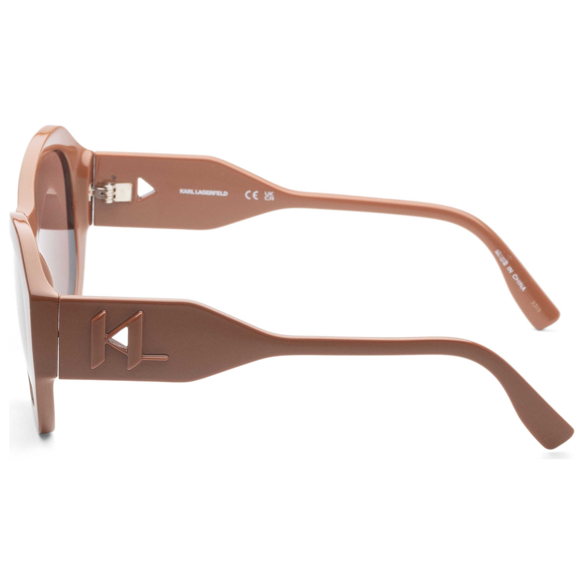 Left view of Karl Lagerfeld Women's Sunglasses KL6146S-200