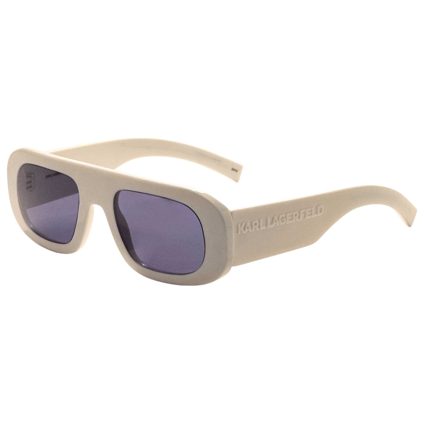 Front view of Karl Lagerfeld Men's Sunglasses KL6188S-105-52