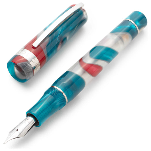 Right view of Visconti Woodstock Lava Lamp Pen KP03-06-FPAF