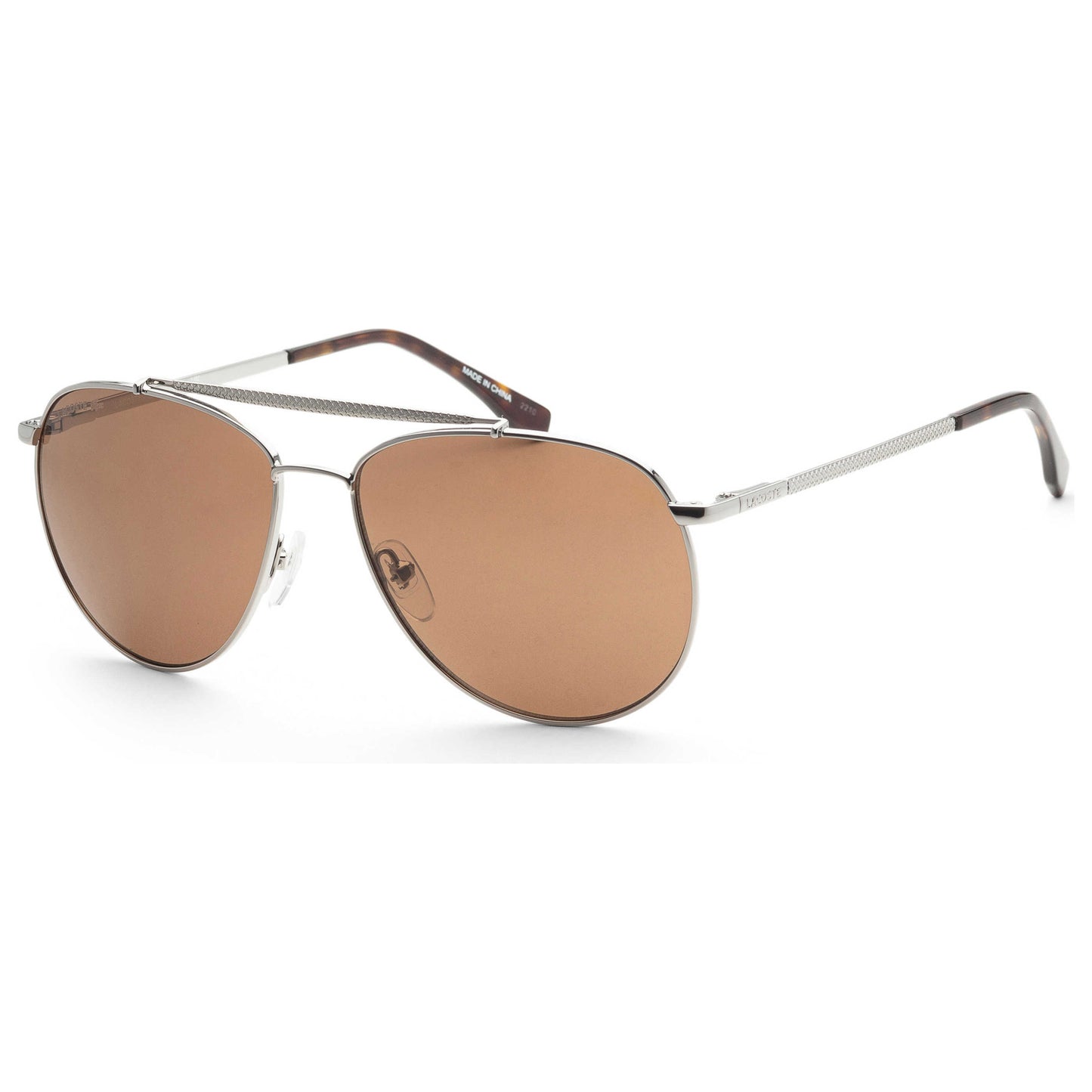 Front view of Lacoste Men's Sunglasses L177S-033-57