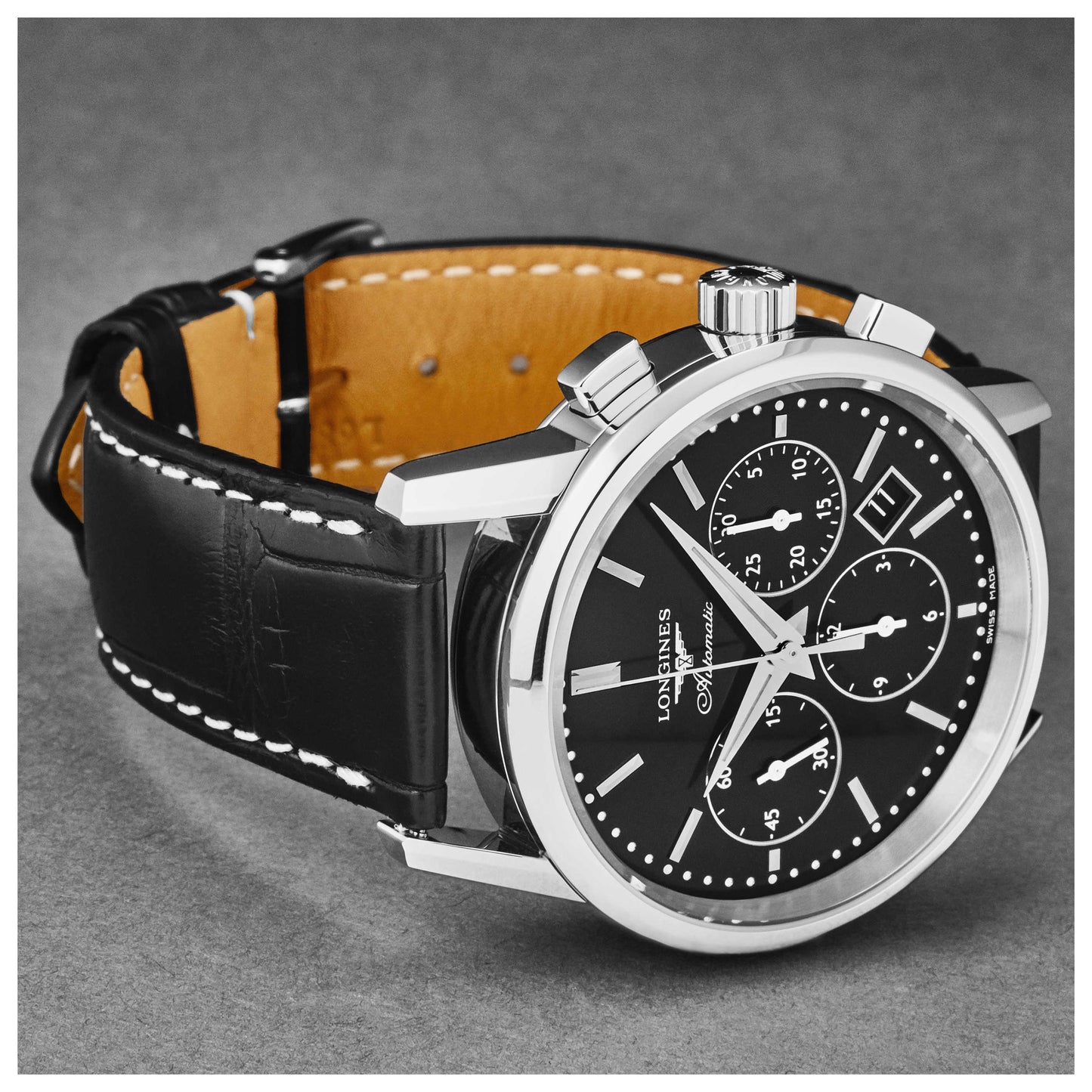 Longines Heritage Men's Automatic Watch L27494520 - Image #2