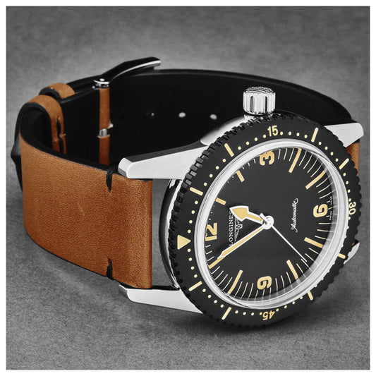 Longines Heritage Diver Men's Automatic Watch L28224562 - Image #2