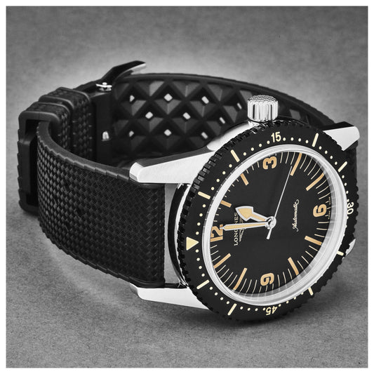 Longines Heritage Diver Men's Automatic Watch L28224569 - Image #2