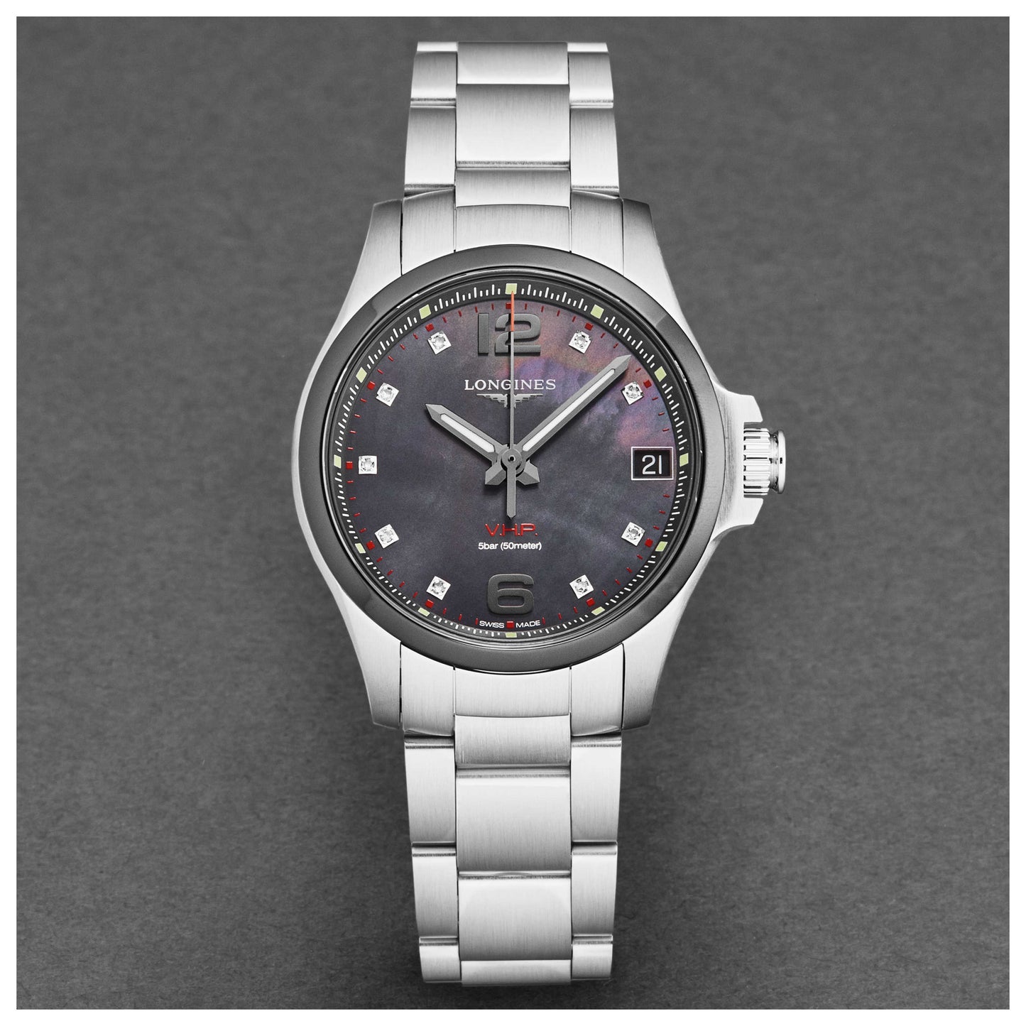 Longines Conquest Women's Quartz Watch L33194886 - Image #5