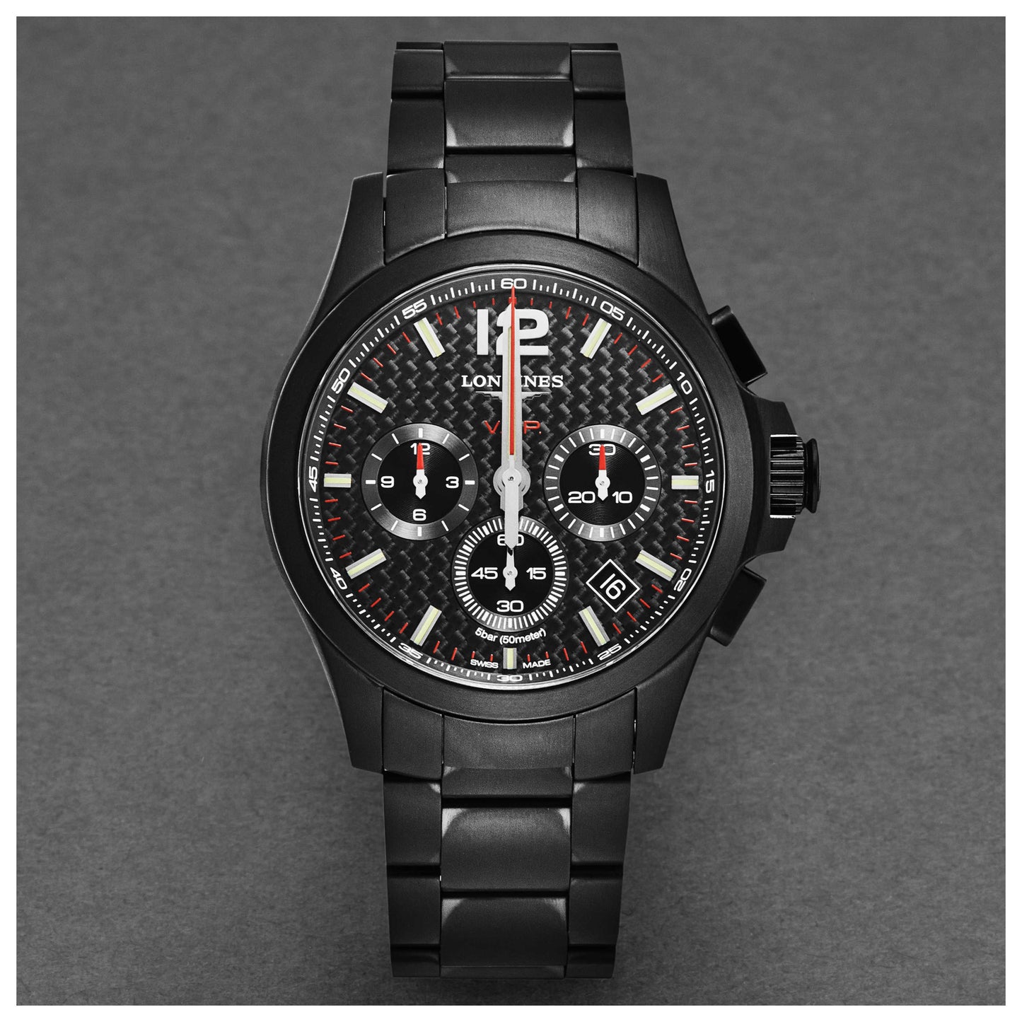 Longines Conquest Men's Quartz Watch L37172666 - Image #5