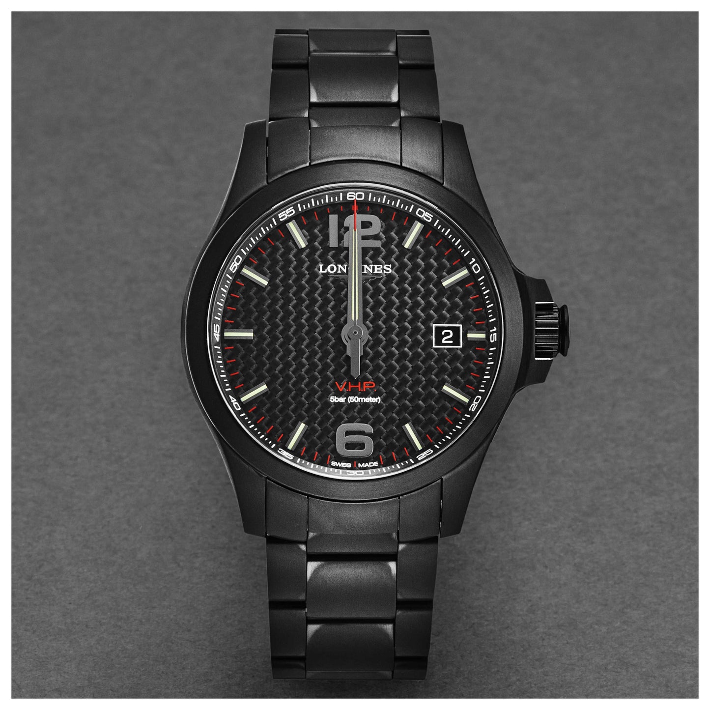 Longines Conquest Men's Quartz Watch L37262666 - Image #5