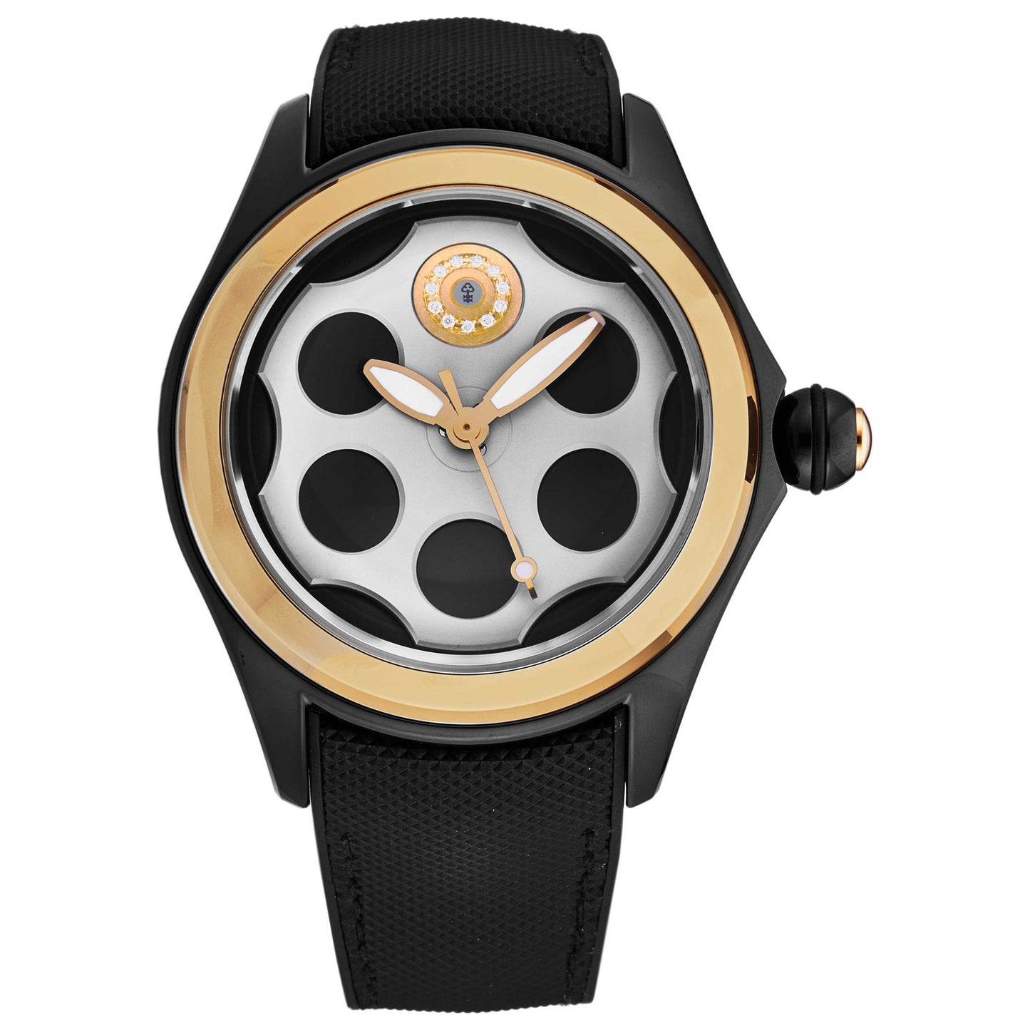 Front view of Corum Bubble Men's Automatic Watch L407/03975