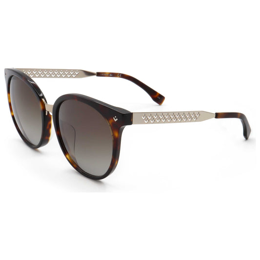 Front view of Lacoste Women's Sunglasses L842SA-214-55