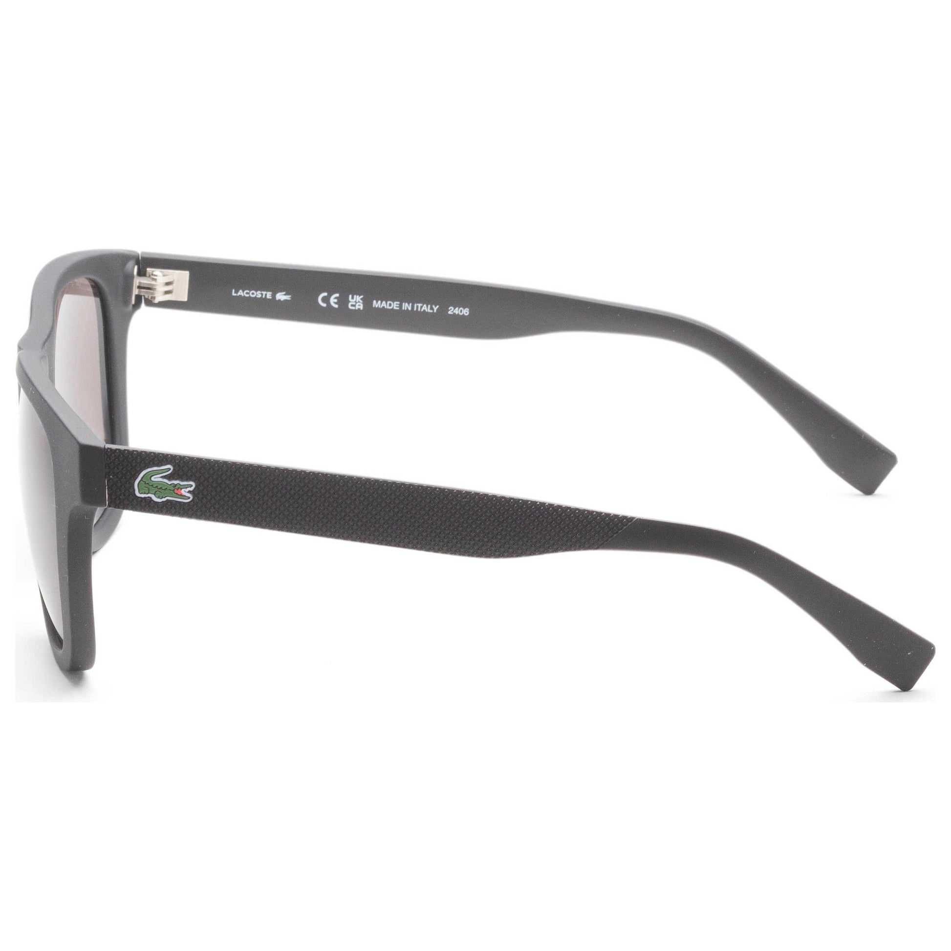 Left view of Lacoste Unisex Sunglasses L848S-001-54
