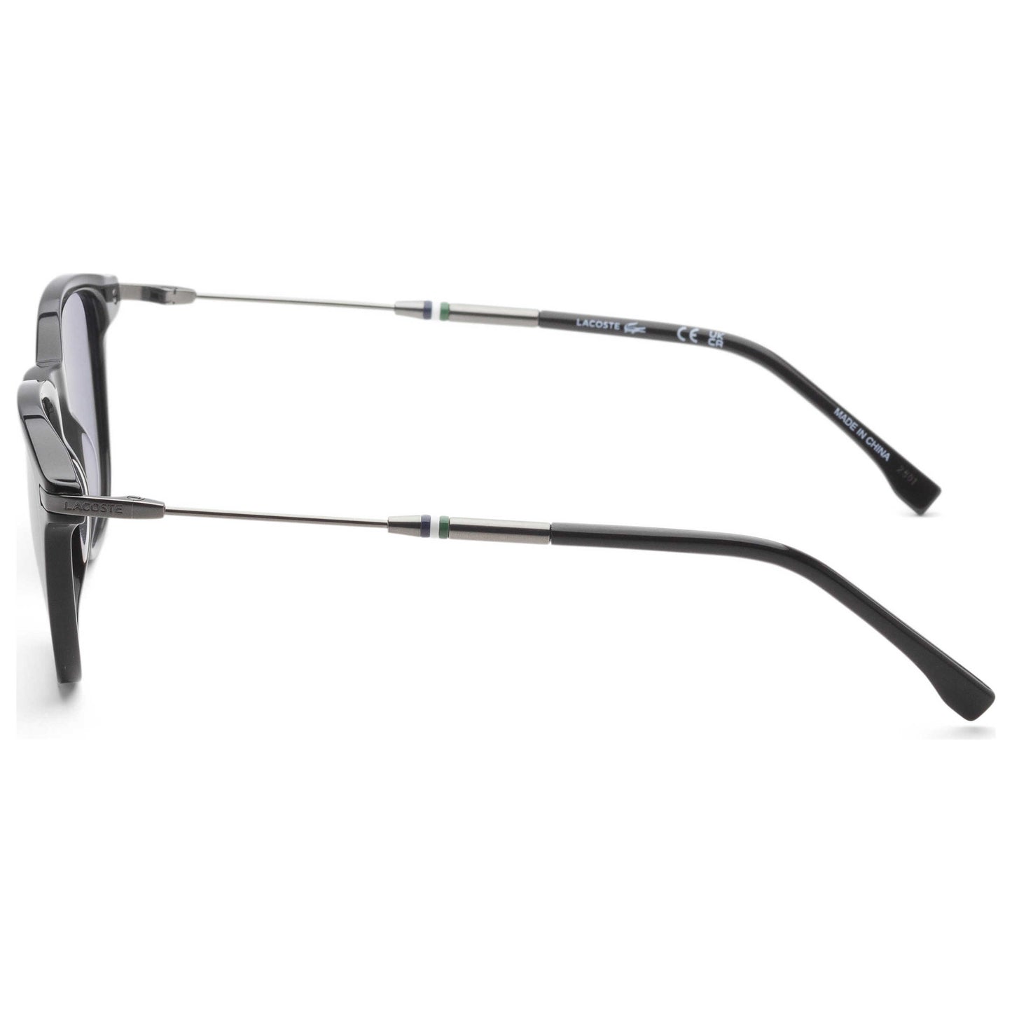 Left view of Lacoste Men's Sunglasses L992S-001-51