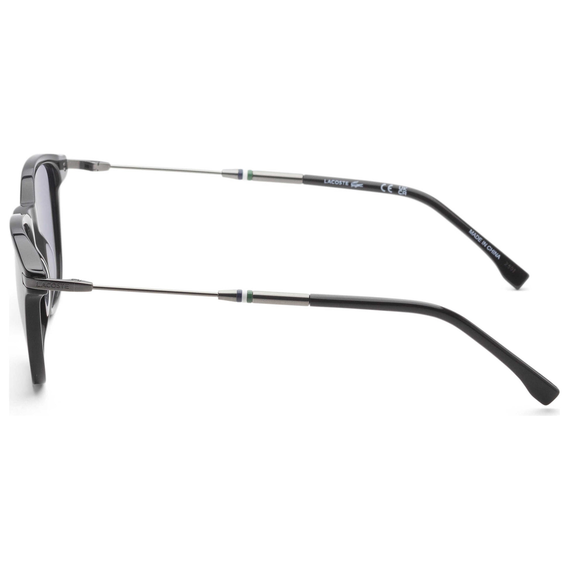 Left view of Lacoste Men's Sunglasses L992S-001-51