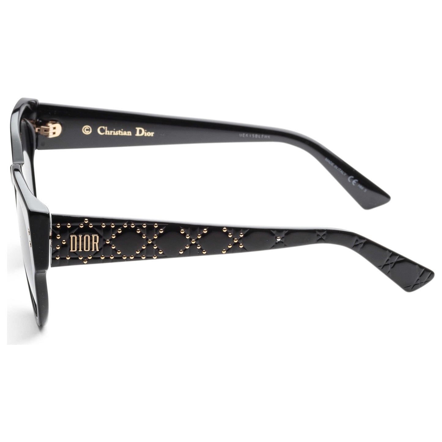 Left view of Christian Dior Lady Stud Women's Sunglasses LADYSTUD3S-807-IR