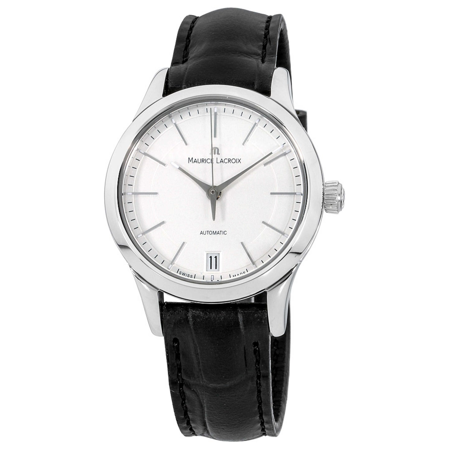 Front view of Maurice Lacroix Les Classiques Women's Automatic Watch LC6016-SS001-130-1