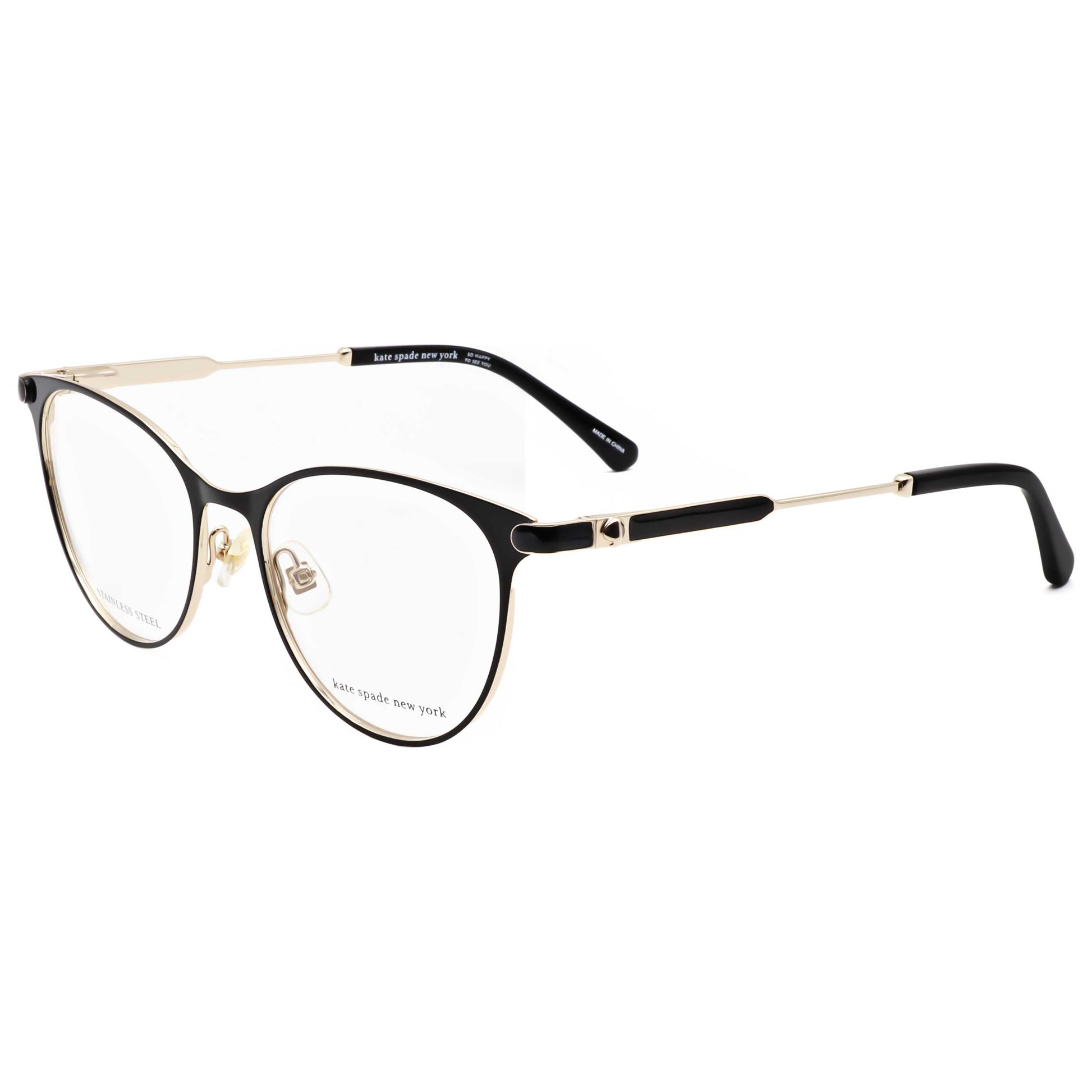Front view of Kate Spade Women's Opticals LIDA-G-RHL-50