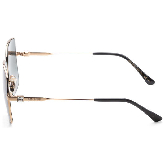 Left view of Jimmy Choo Women's Sunglasses LILI-S-2M2-58