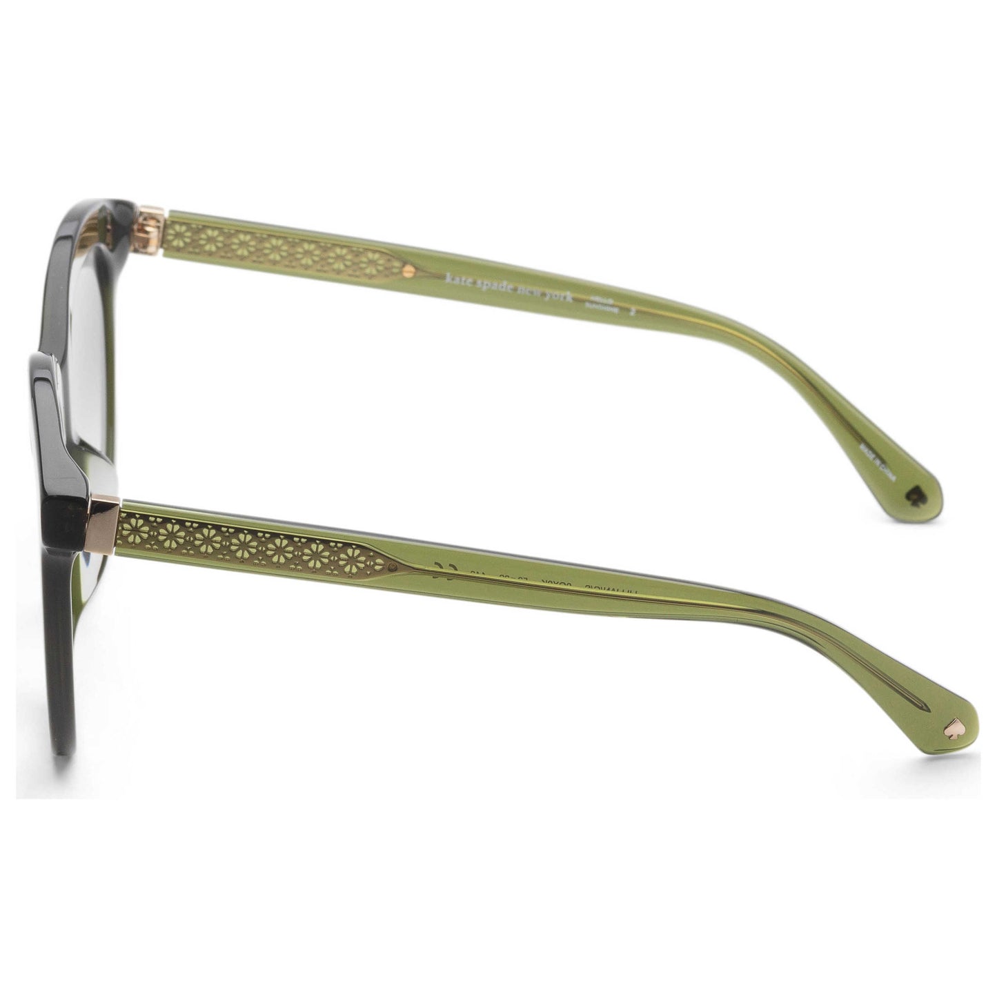 Left view of Kate Spade Lillian Women's Sunglasses LILLIAN-G-S-0OX-53