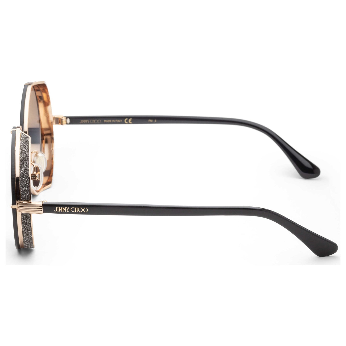 Left view of Jimmy Choo Lilo Women's Sunglasses LILOS-0RHL-FQ