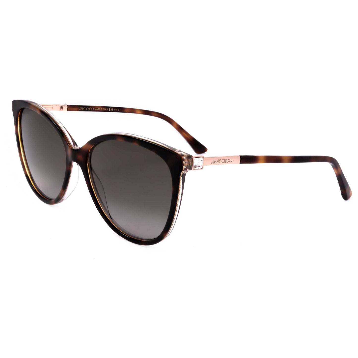 Front view of Jimmy Choo Lissa Women's Sunglasses LISSA-S-0T4-58